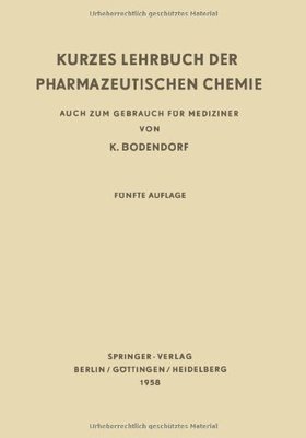 【预订】Kurzes Lehrbuch Der Pharmazeutischen...