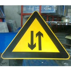 交通标志牌 道路指示牌标识牌 限速牌慢字牌 可定做交通标志牌