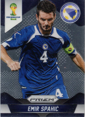 球星卡 456 2014 prizm 世界杯 帕尼尼 panini 波黑