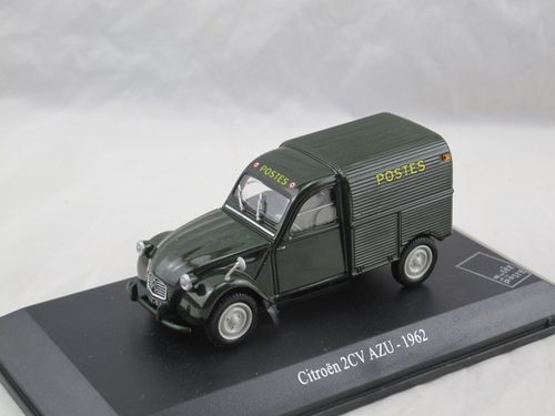 UH 1:43 CITROEN 2CV A2U 1962 雪铁龙 小货车吸塑包装 特价出售