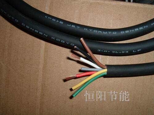 日本进口6芯0.75平方电缆线机床电机电源线控制线RVV纯铜芯特软