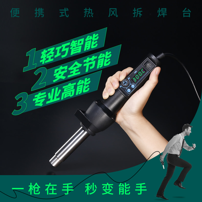 YIHUAÉý¼¶¿î8858·À¾²µç±ãЯʽºãÎÂÈÈ·çǹζȷçÁ¿¿Éµ÷½Ú°üÓÊ