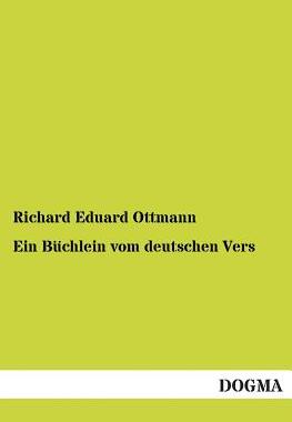 【预售】Ein Buchlein Vom Deutschen Vers