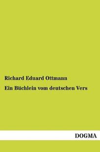 预售 Deutschen Ein Vom Vers Buchlein