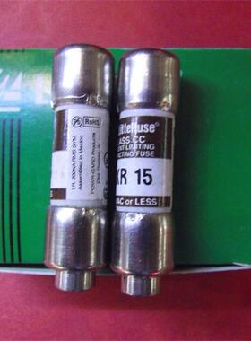 KLKR 15  CLASS CC 力特10X38快速熔断器/保险丝15A 600V 正品