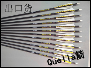 纯碳箭 火鸡 真羽 旋转羽箭杆