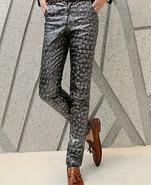 Pantalon cuir homme pour jeunesse pour automne - Ref 1477863 Image 1