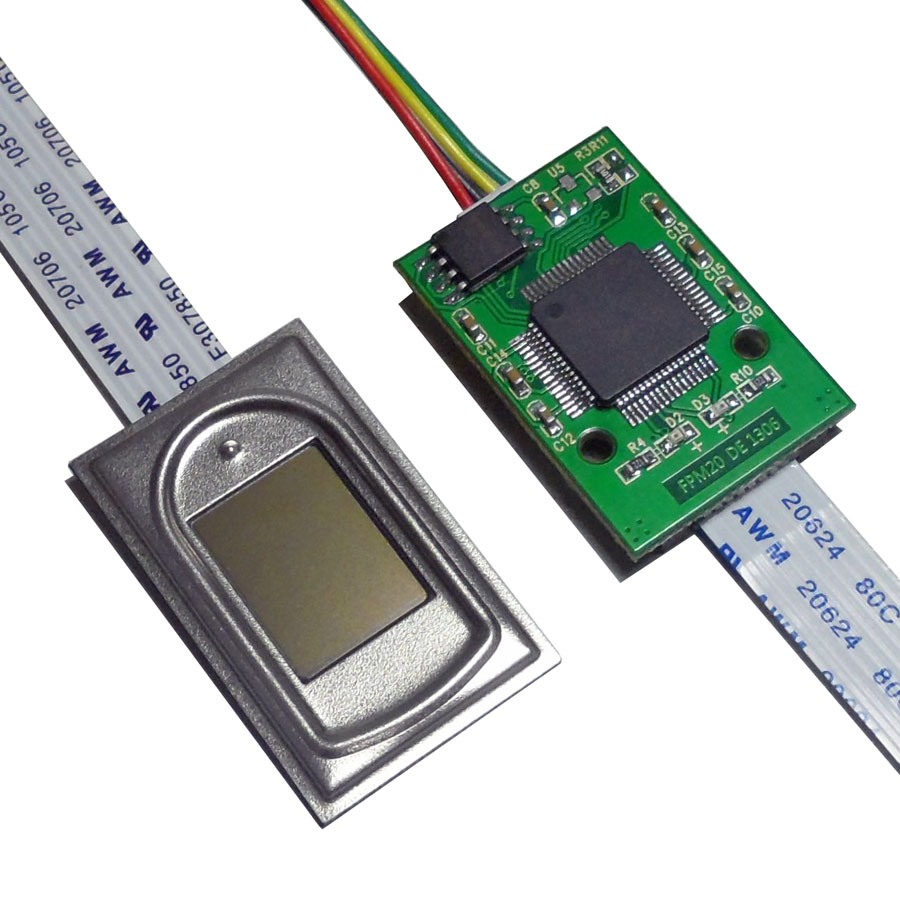 FPM21 电容指纹模块 识别指纹仪指纹锁 兼容FPC1011F FPM10 FPM20