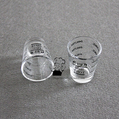 45ml玻璃刻度量杯意式浓缩咖啡