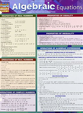 【预售】Algebraic Equations