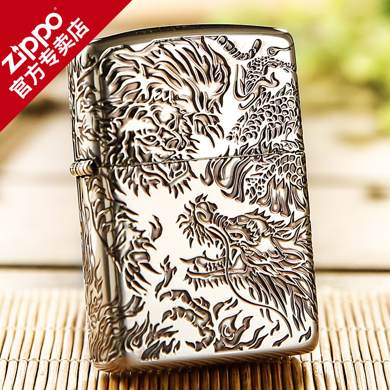 zippo´ò»ð»úÕýÆ· ÃÀ¹úÔ×° ¾µä¸õµñ¿ÌÁúÕù»¢¶· zppoÕý°æÄÐÊ¿ÀñÆ·