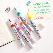 中柏创意油漆笔多色补漆笔签到笔办公DIY相册涂鸦笔鞋 满12支 包邮
