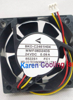 全新MMF-06D24DS FC1 MMF-06D24ES RC1变频器风扇6CM 24V HZDO