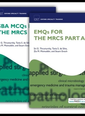【预售】Sba McQs and Emqs for the Mrcs Part a Pack