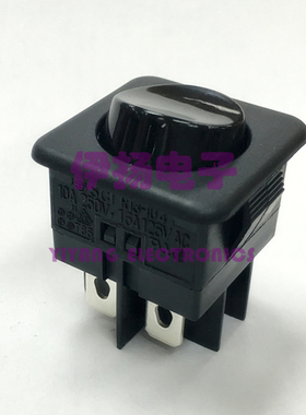 SCI台湾新进进口船型开关 R13-104 6脚2脚黑色翘板开关 26X27