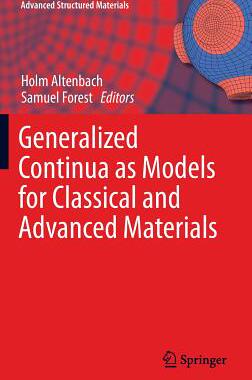 【预订】Generalized Continua as Models for C...