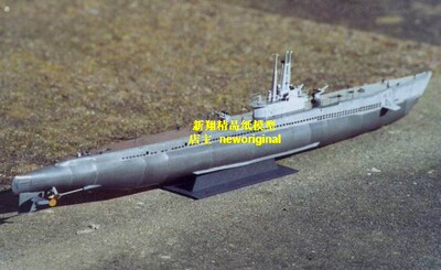 二战美国剑鱼射水鱼号潜艇潜水艇战舰模型