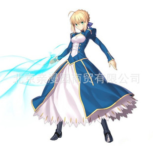 万圣节 塞巴cos服战斗服cosplay服装 动漫命运之夜Fate吾王saber