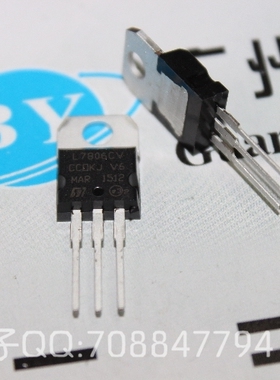 全新ST正品 LM7806 L7806CV 1.5A/6V TO-220 三端稳压管 直拍