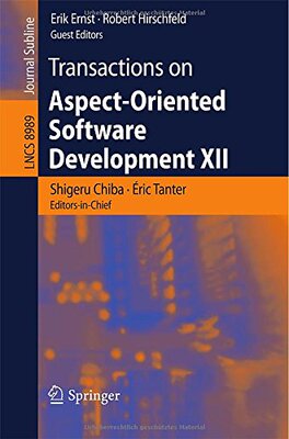 【预订】Transactions on Aspect-Oriented Soft...
