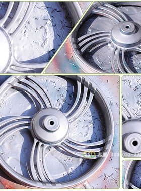 进口4SD喷漆 耐高温500度自喷漆 耐磨 防水 银色 发动机 卡钳排气