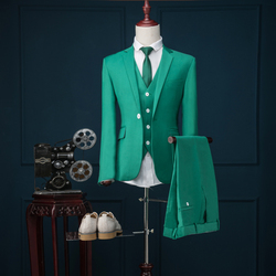 Costume homme en Article flanelle pour automne - Ref 1554883 Image 11