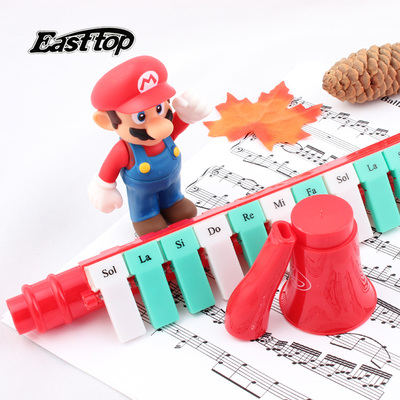 蜜蜂儿童口风琴奥尔夫教学指定 吹管玩具喇叭竖笛13键笛子