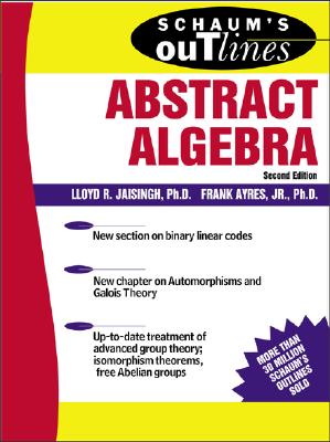 【预售】Schaum's Outline of Abstract Algebra 书籍/杂志/报纸 原版其它 原图主图