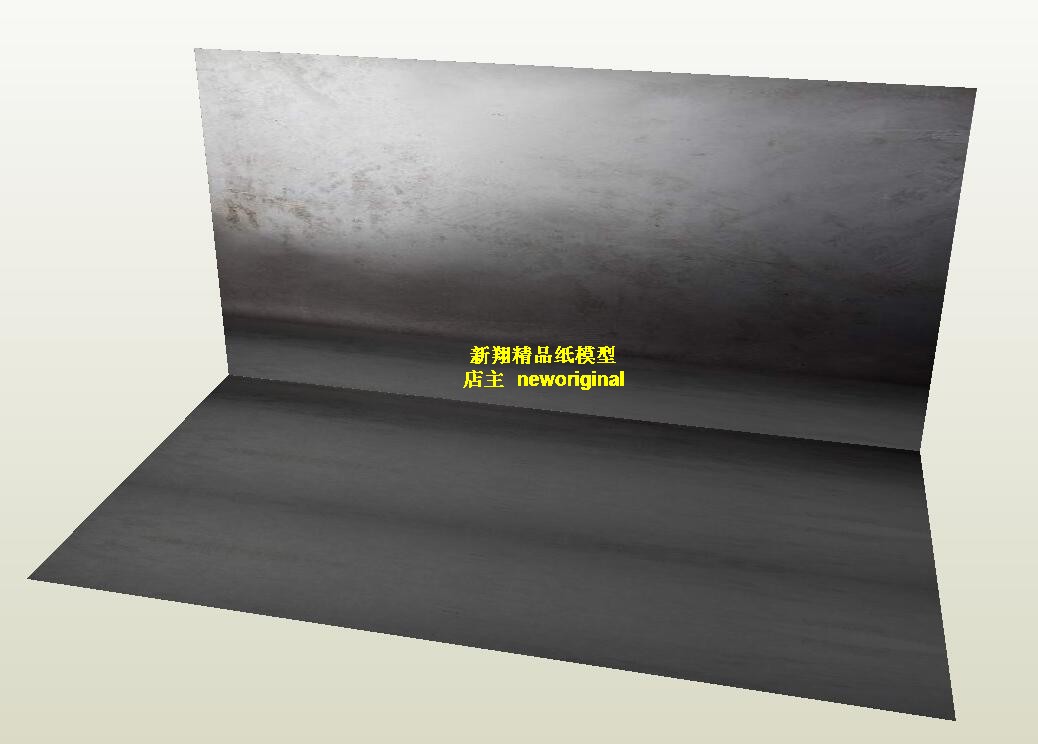 1比6 1比12 1比18 黑色墙面 房间 室内 12寸娃娃兵人汽车场景模型