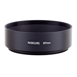 67mm金属螺口遮光罩 标准直筒遮光罩 佳能尼康通用遮光罩