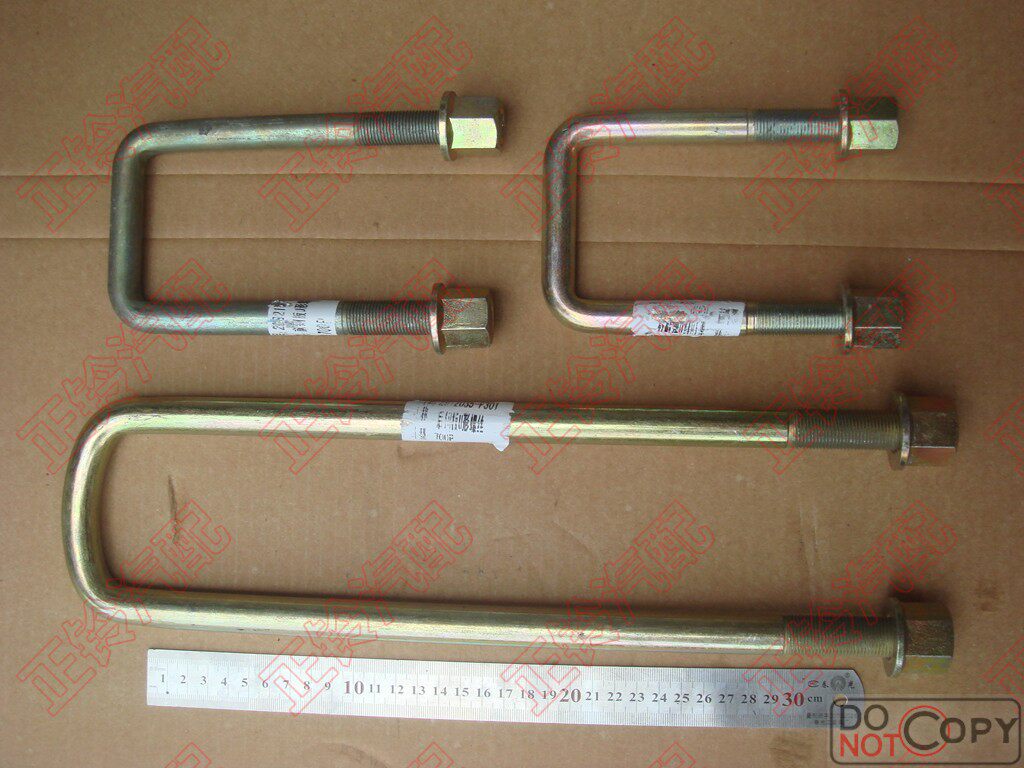 钢板U形螺丝 骑马螺丝 五十铃 庆铃700P 4HK1TCS ELF 庆铃原厂