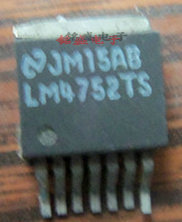 进口原装拆机实图LM4752TS LM4752 音频放大器 TO263-7脚 贴片IC