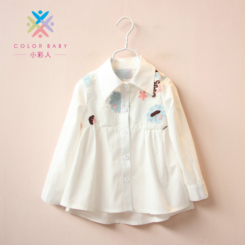Chemise fille à manche longue - Ref 2084595 Image 1