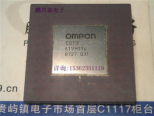OMRON . CG10 . 61VH116 . Q31 微处理器 PGA 白钢面 CPU收藏保用