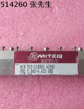 MITEQ FLT-118883-42960 5.845-6.425GHz SMA RF 同轴带通滤波器