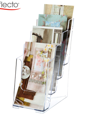 美国迪多A6四层目录架展示架 报刊架宣传架 资料架文件架书报架 桌面办公用品 展会宣传架77701厂家直销