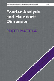 现货 Fourier Analysis and Hausdorff Dimension傅里叶分析与豪斯多夫维