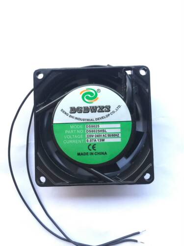 DGDWXS DC8025 含油散热风机 机箱散热AC200V