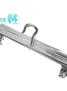 不锈钢4夹裤架 十字裤夹速干多功能晒牛仔晾晒架加厚裤夹折叠衣架