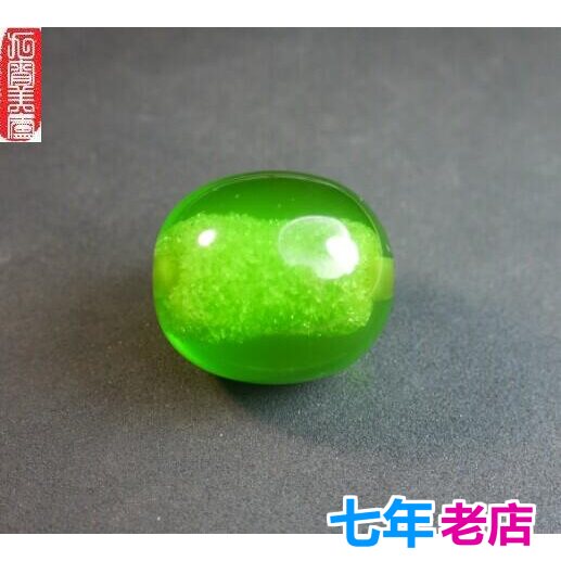 彩色中东老蜜蜡清水绿爆花散珠桶珠顶珠隔珠佛珠手链DIY配件特价