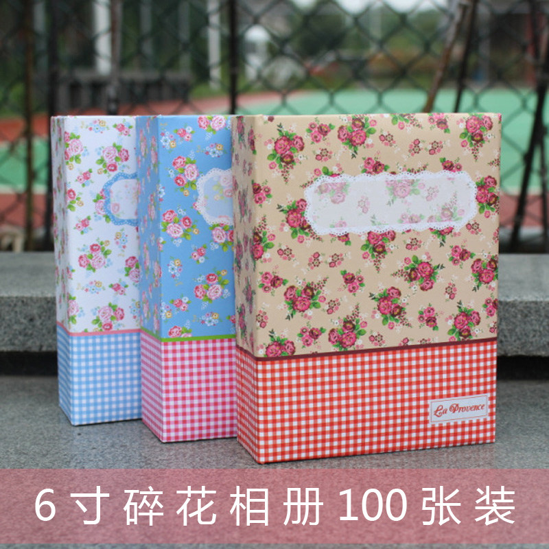 高级相册6寸相册 家庭影集宝宝相册情侣相簿 4R/6寸精美相册100装