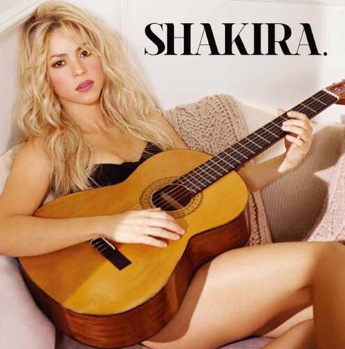 正版包邮 夏奇拉 Shakira 2014同名专辑 豪华版 CD+年历小海报