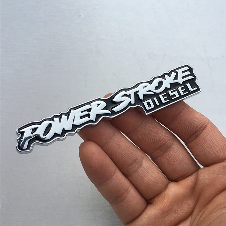 stroke涡轮增压金属动力装饰尾标