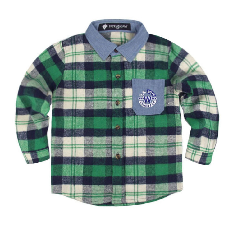 Chemise garcon à manche longue - Ref 2079137 Image 3