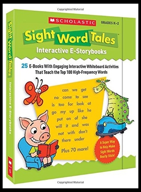 【预售】Sight Word Tales Interactive E-Storybooks: 25 E-B