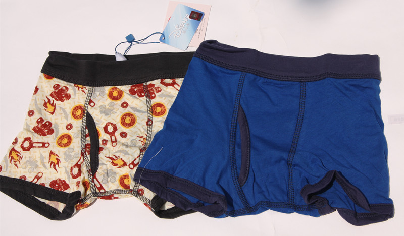 三枪迪士尼专柜正品男童平脚裤汽车款内裤两条装58093