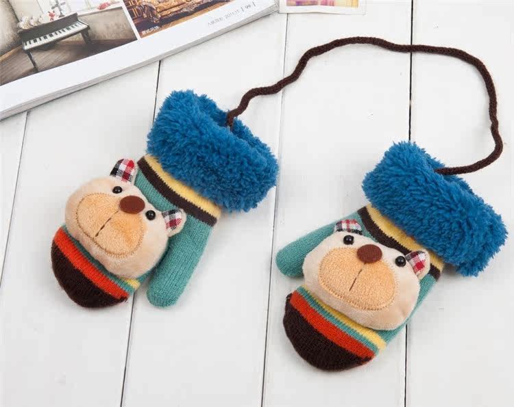 Gants pour enfants en de laine - Ref 2147888 Image 1