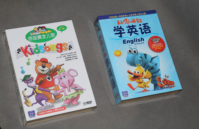 少幼儿童从零开始学英语原版儿歌动画片DVD光盘碟片早教启蒙早教