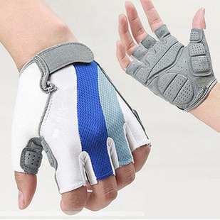 短指 半指骑行手套带硅胶gel加厚自行车手套山地自行车用品一字谜