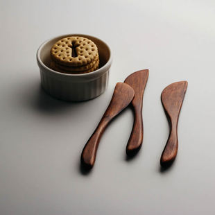 良器 木质抹酱刀 土司黄油刀 牛油刀 沙拉酱刀 果酱刀 面膜刀